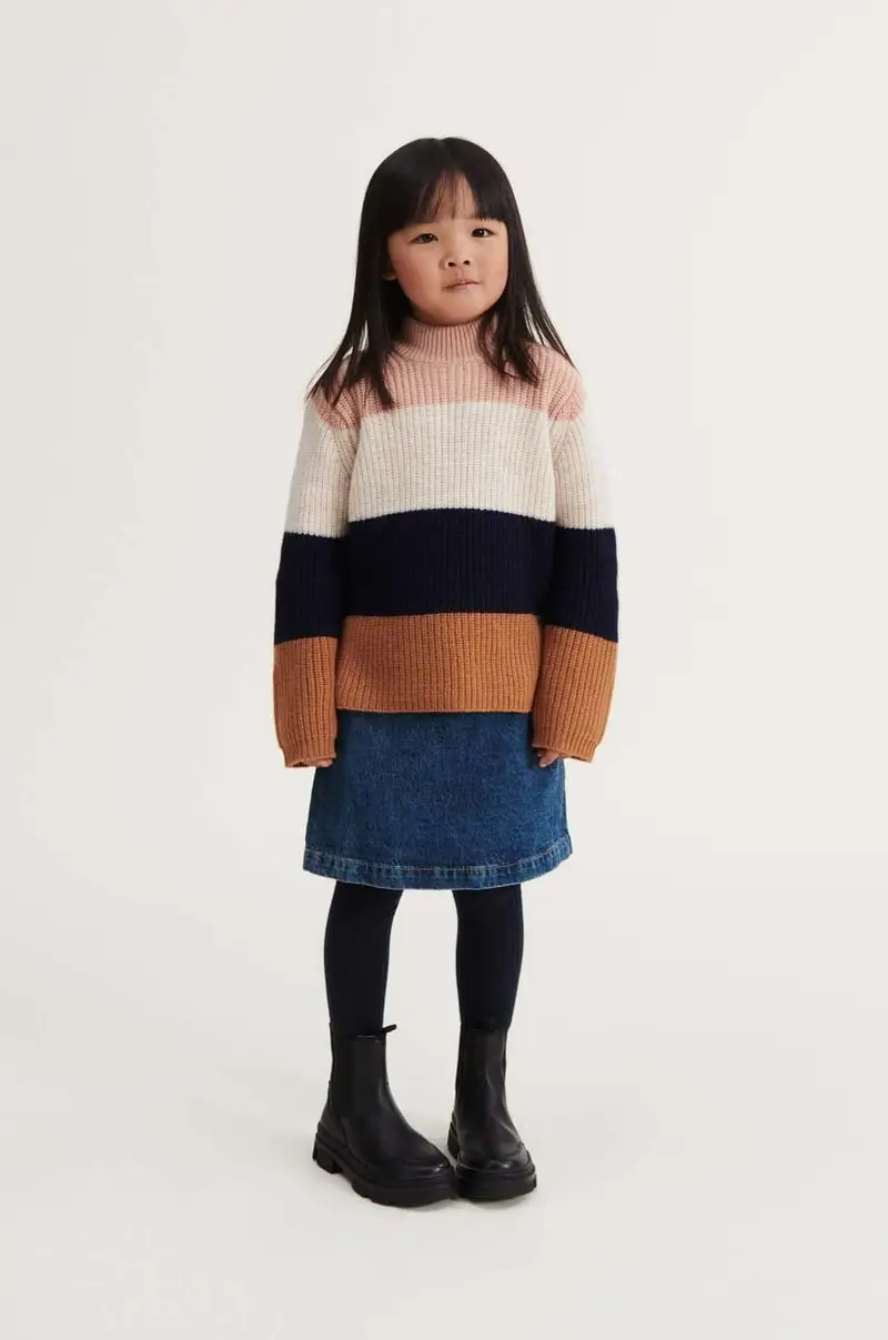 maglione in cotone bambini Arancione