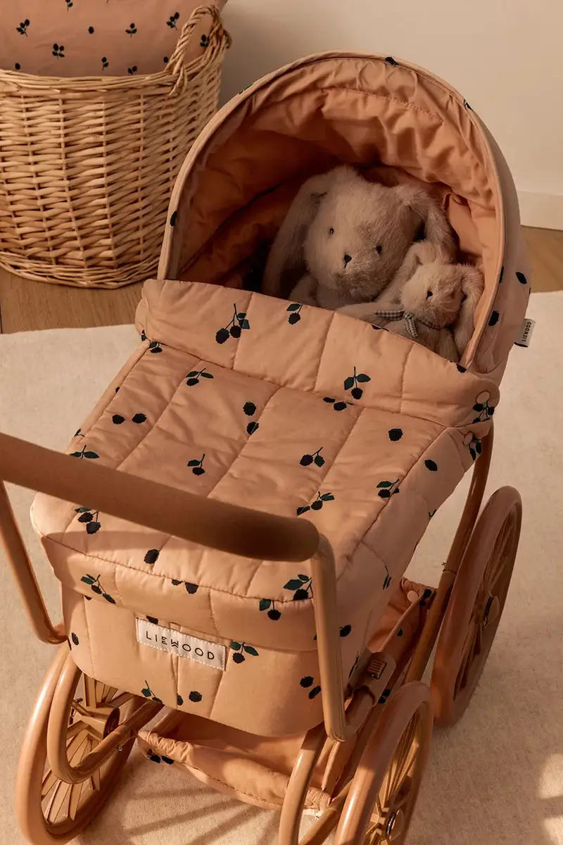 passeggino per bambole Adaline Doll Pram LW19758 Arancione