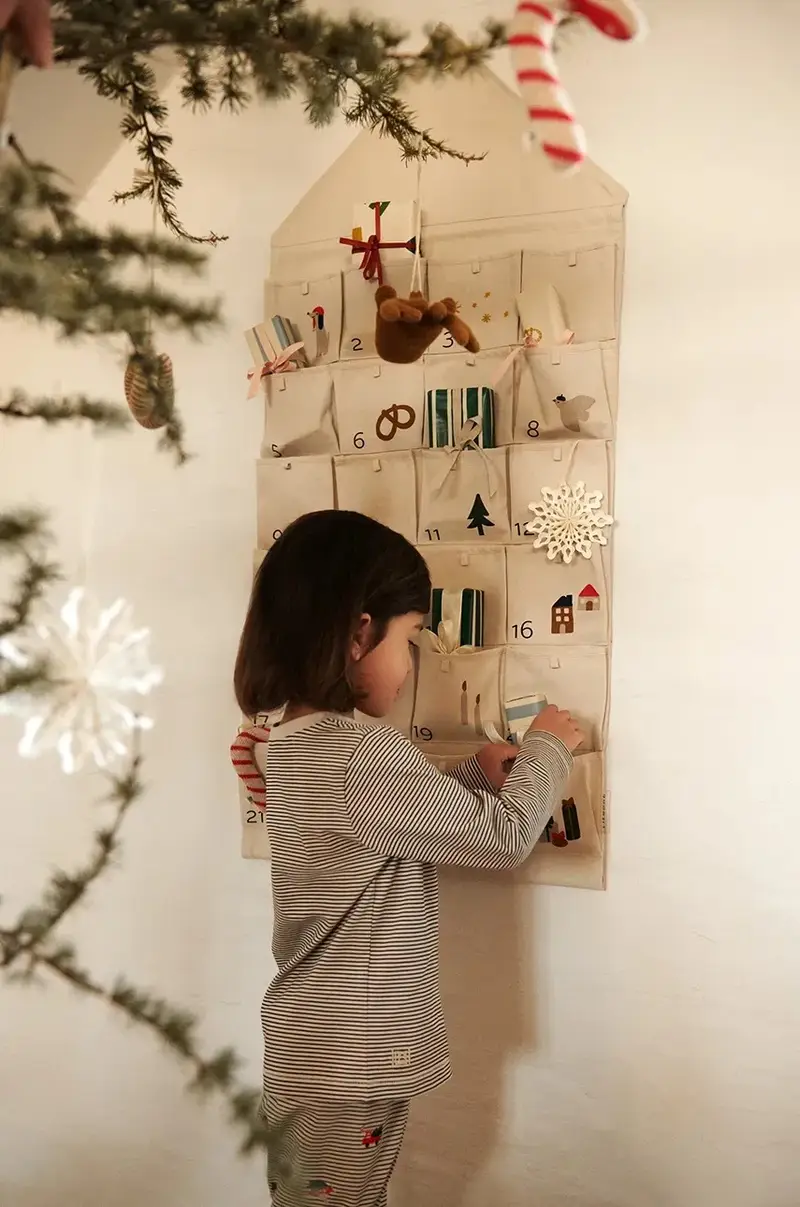 pigama in lana bambino Wilhelm Printed Pyjamas Set Blu navy miniatura 4