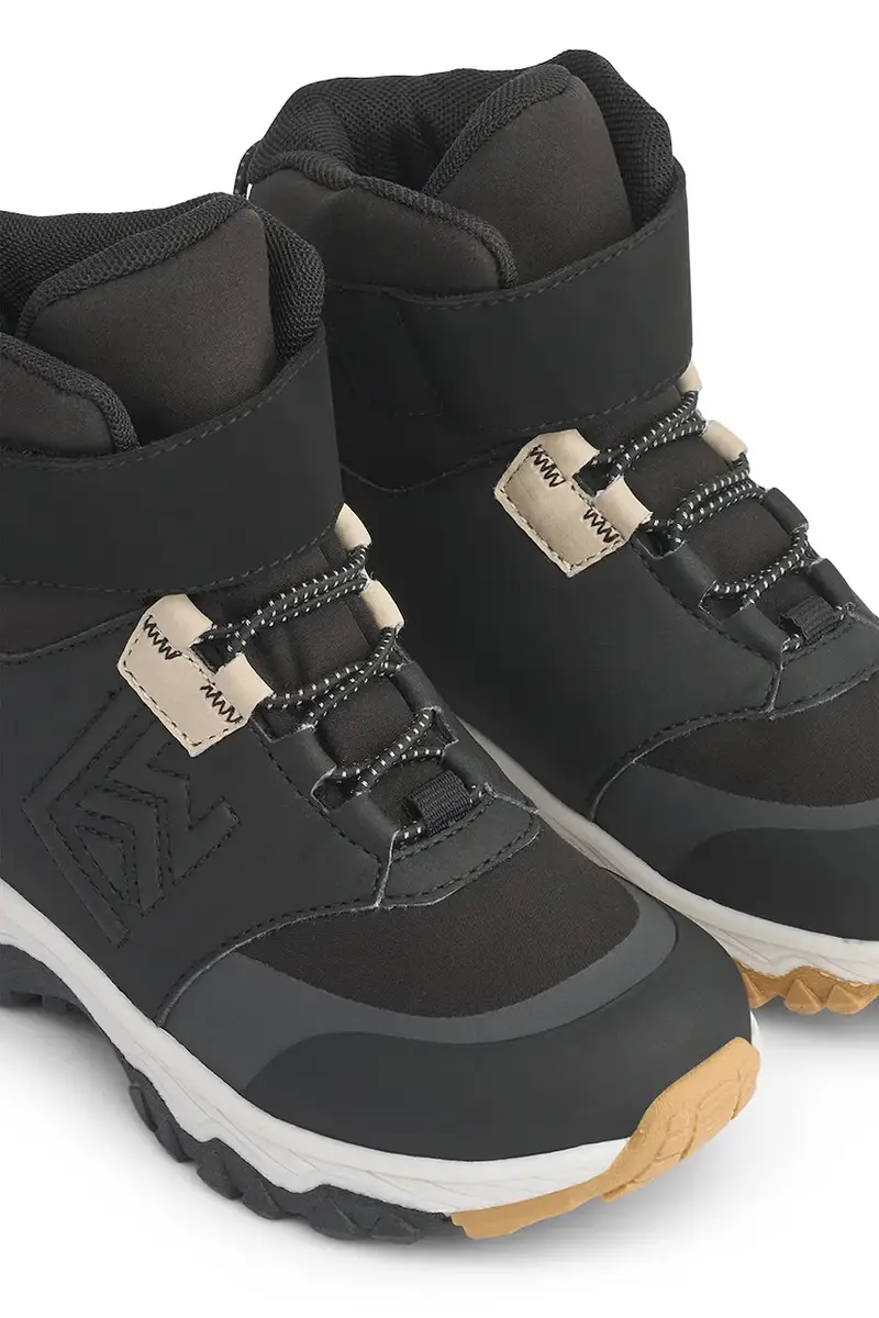 scarpe invernali bambini Mazie Hightop Winter Sneakers colore nero LW20061 miniatura 2