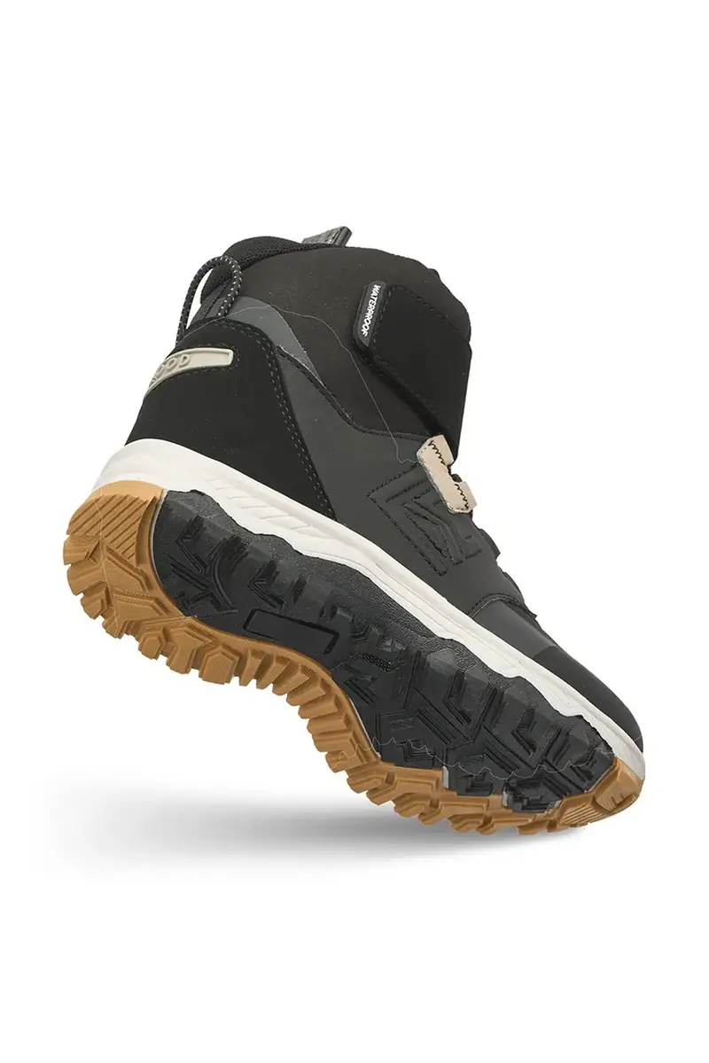 scarpe invernali bambini Mazie Hightop Winter Sneakers colore nero LW20061 miniatura 5