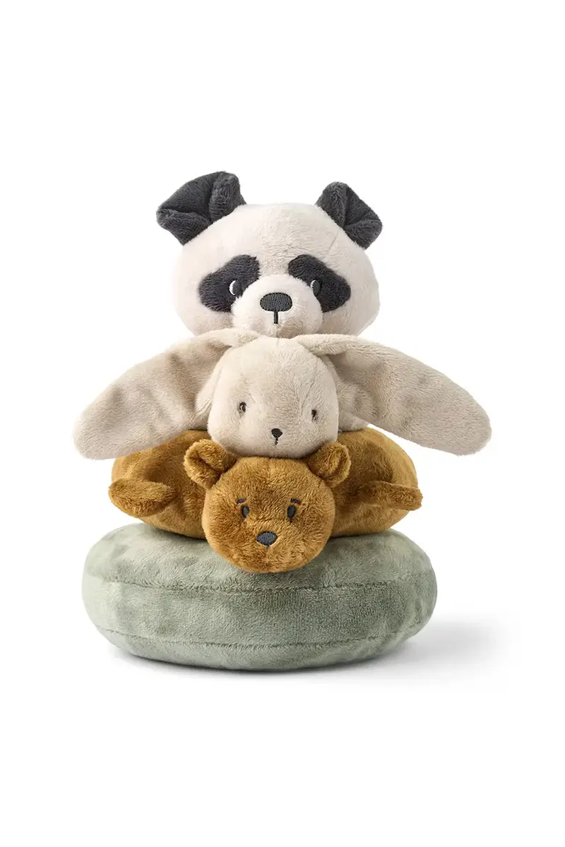 set da gioco Sannie Classic Stacking Tower Beige miniatura 2