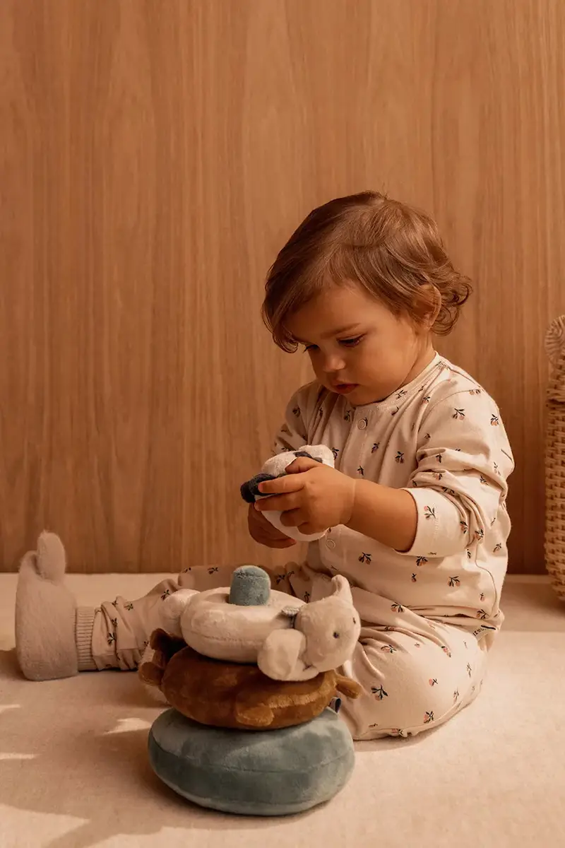 set da gioco Sannie Classic Stacking Tower Beige