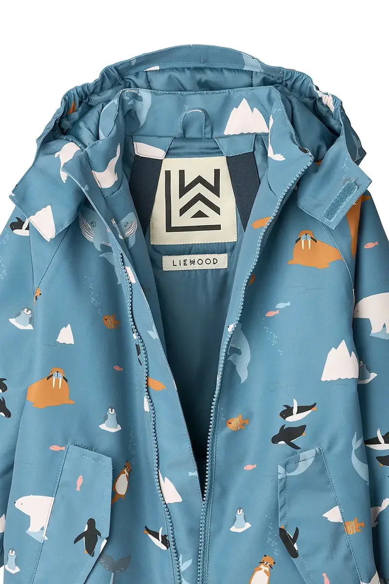 tuta per bambini Maddy Snowsuit colore blu LW20051 miniatura 4