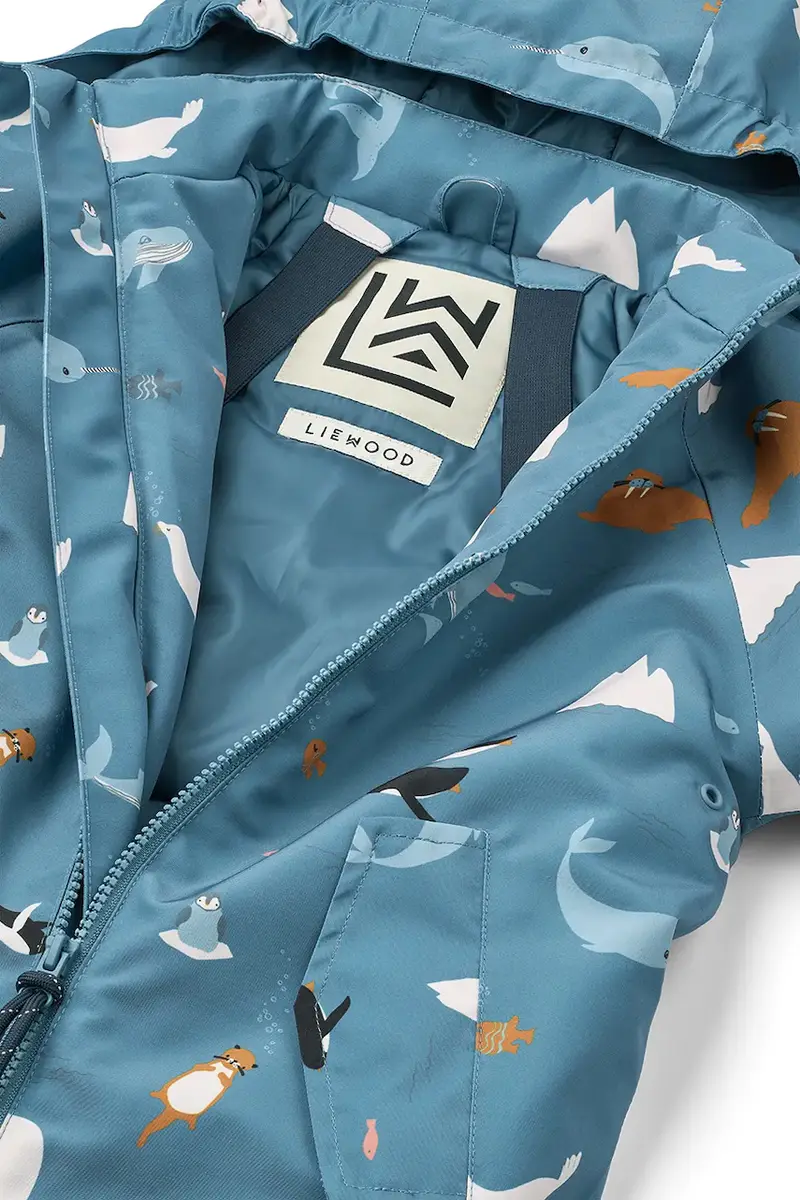 tuta per bambini Maddy Snowsuit colore blu LW20051 miniatura 5