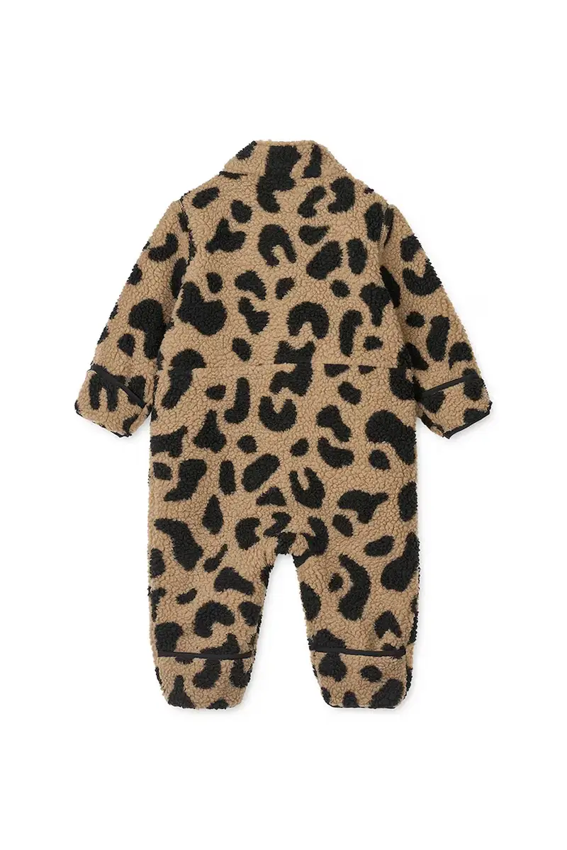 tuta per bambini Nolano Pile Jumpsuit colore beige LW20263 miniatura 2