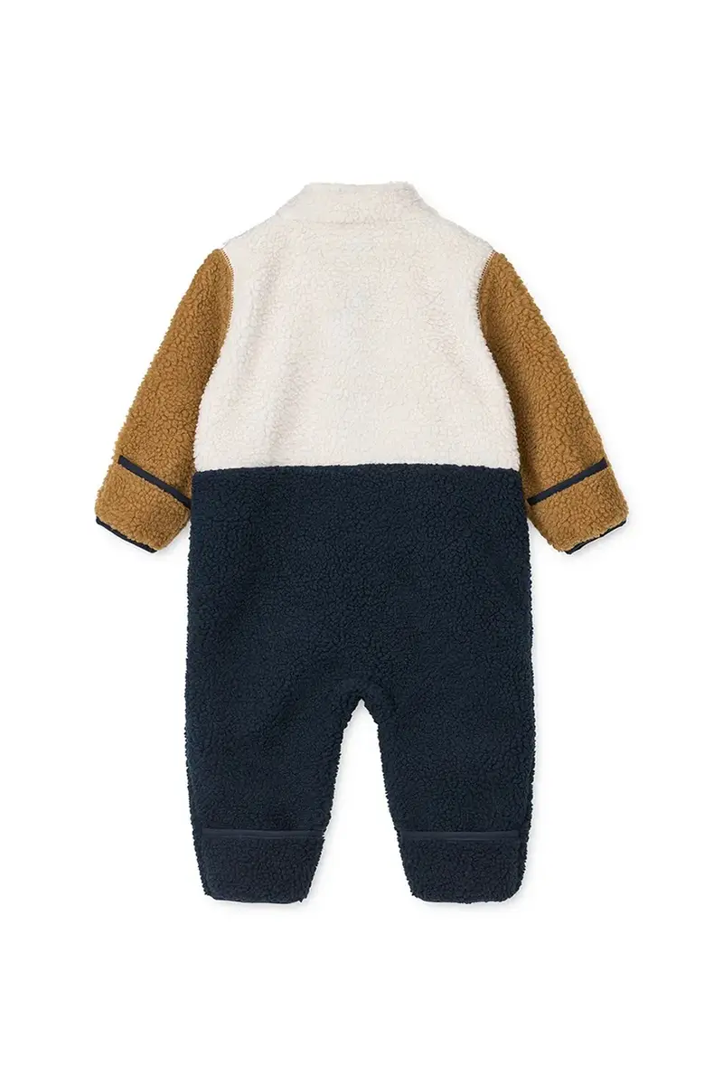 tuta per bambini Nolano Pile Jumpsuit colore blu navy LW20263 miniatura 3