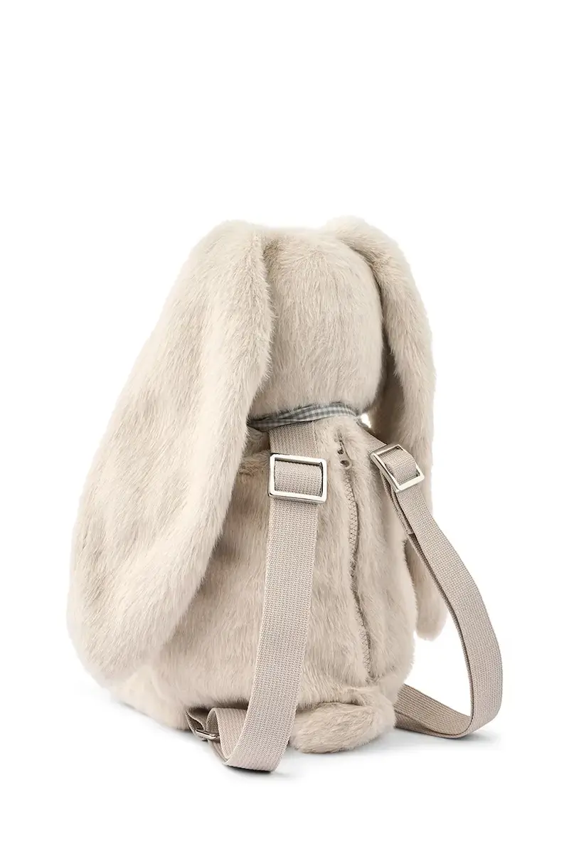 zaino Dayana Plush Rabbit Backpack colore beige LW20745 miniatura 3