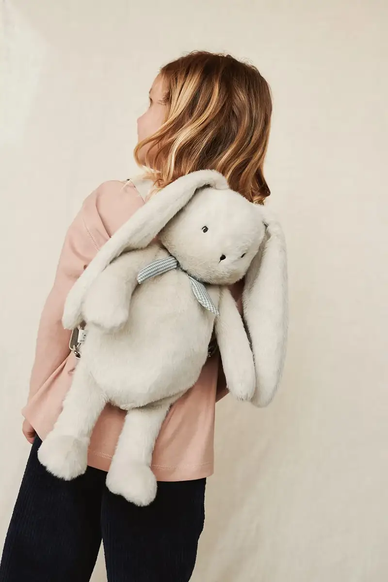 zaino Dayana Plush Rabbit Backpack colore beige LW20745