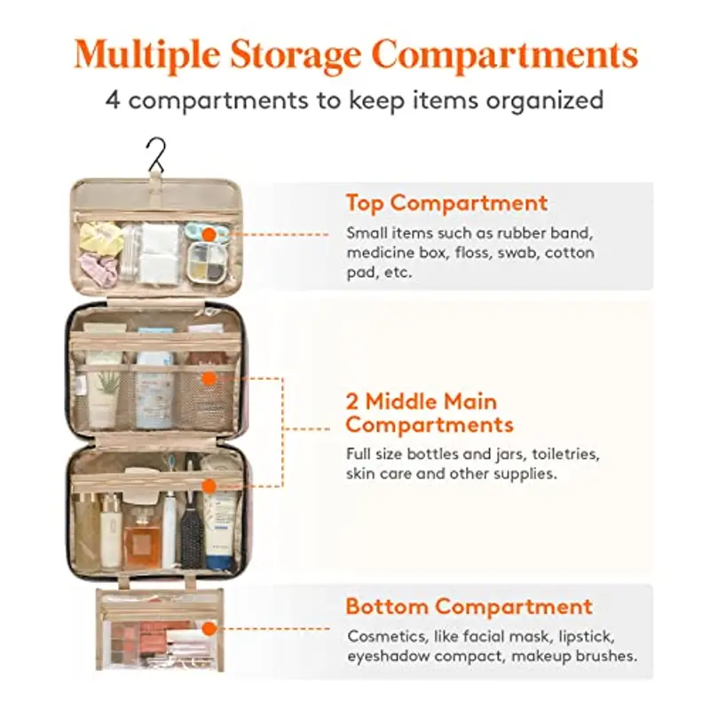 Lifewit Beauty Case Donna Rosa 1611069 miniatura 3