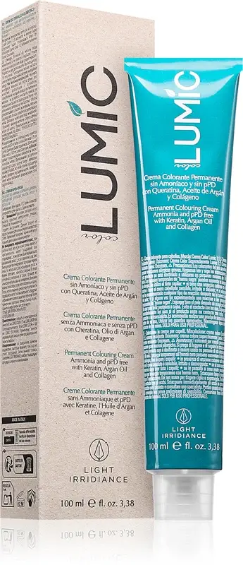 Lumic tinta per capelli senza ammoniaca colore 5.0 castano chiaro 100 ml