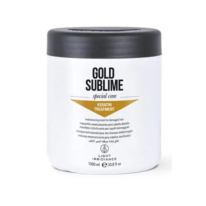 Maschera Trattamento Sublime Cheratina Light Irridiance Gold 1000ml