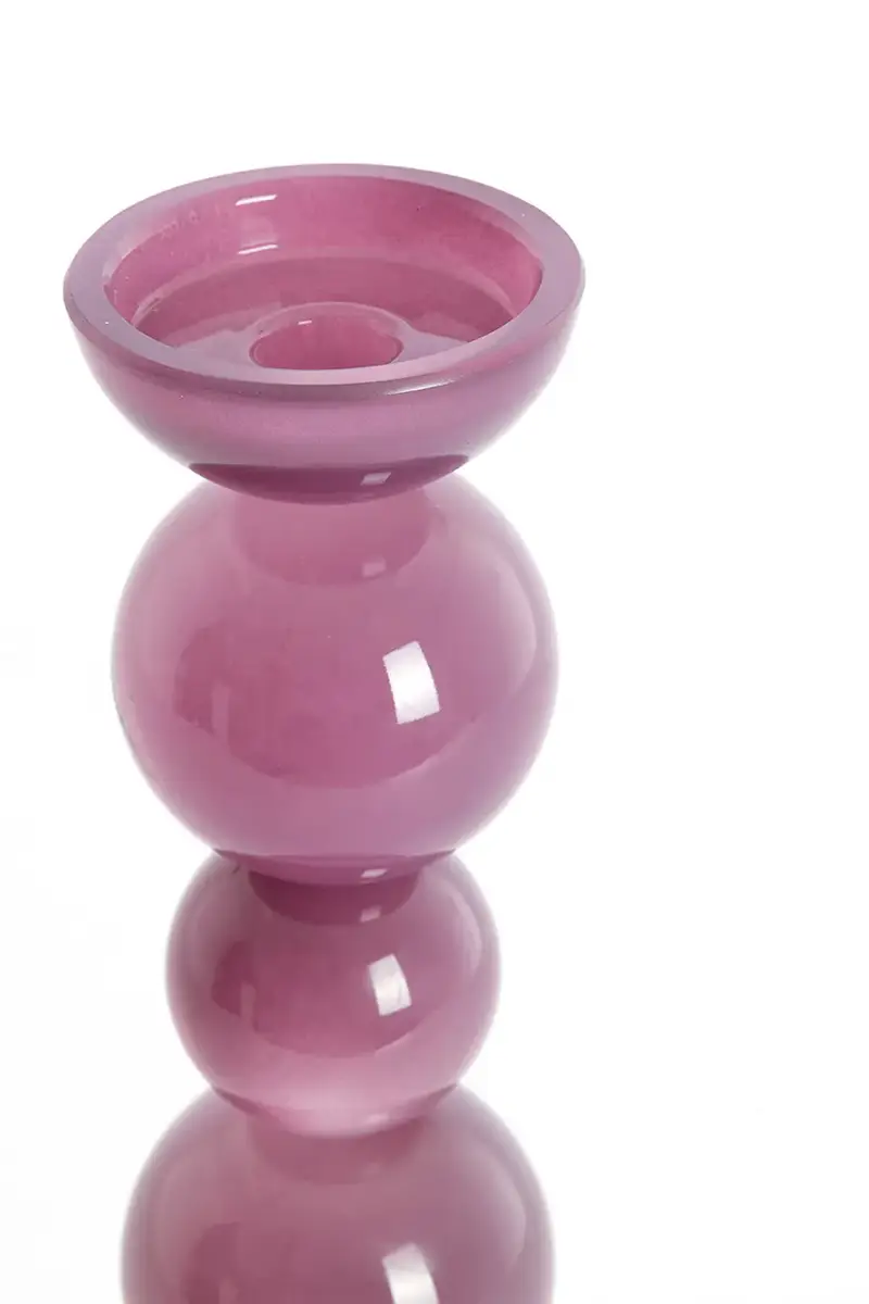 Light & Living candeliere decorativo 9, 5 x 34 cm colore violetto miniatura 2