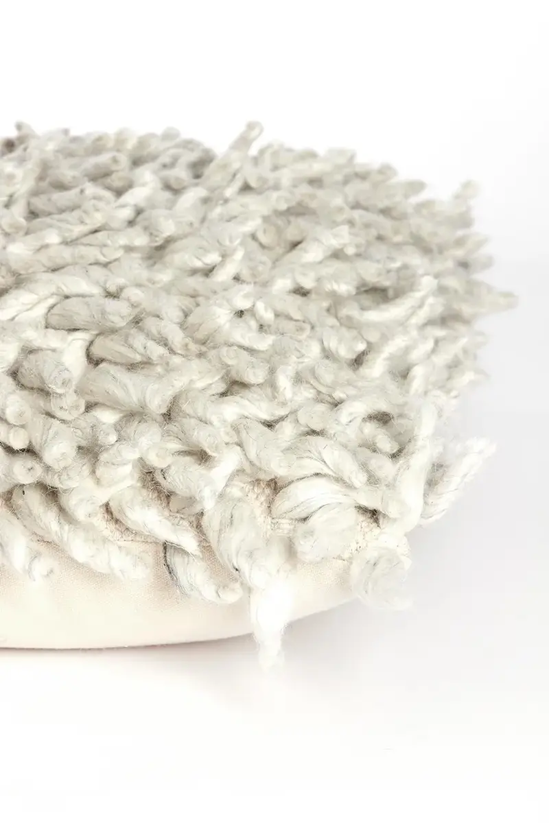 Light & Living cuscino decorativo con cotone Comallo 45 x 45 cm Bianco miniatura 3