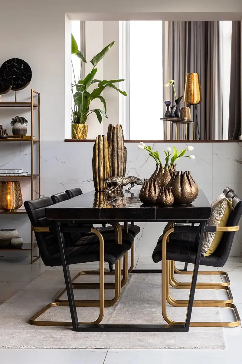 Light & Living figurina decorativa 50 x 10 x 12 cm colore grigio miniatura 3