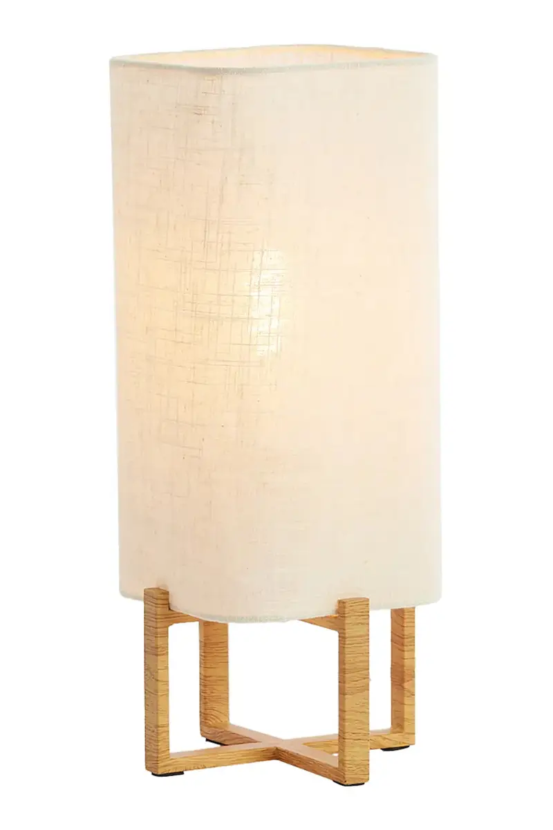 Light & Living lampada da tavolo 16, 5 x 16, 5 x 39 cm colore bianco miniatura 2