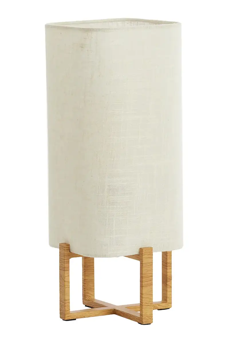 Light & Living lampada da tavolo 16, 5 x 16, 5 x 39 cm colore bianco miniatura 3