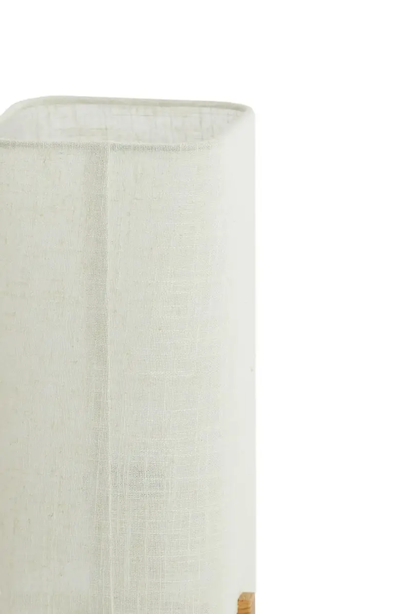 Light & Living lampada da tavolo 16, 5 x 16, 5 x 39 cm colore bianco miniatura 4