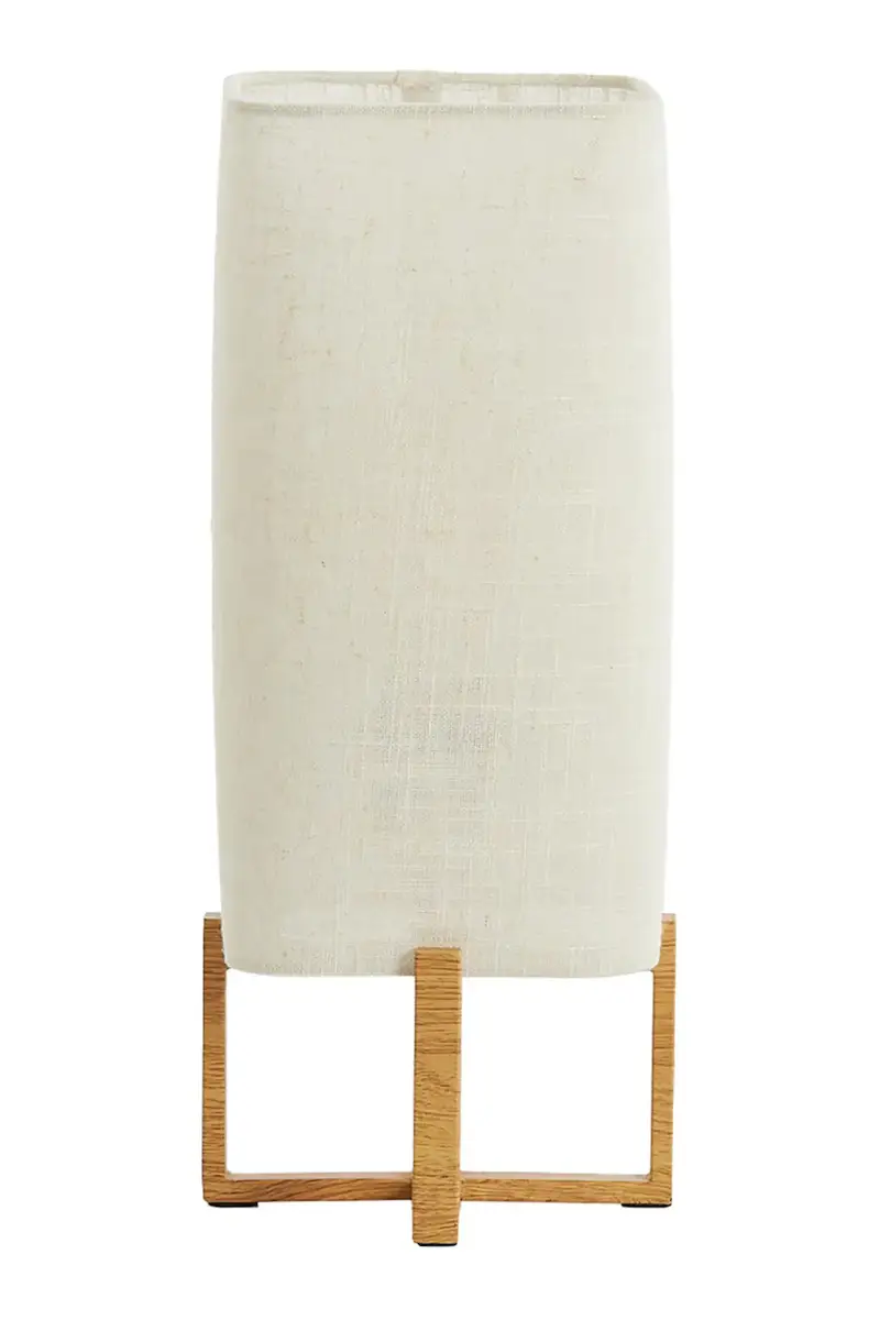 Light & Living lampada da tavolo 16,5 x 16,5 x 39 cm colore bianco