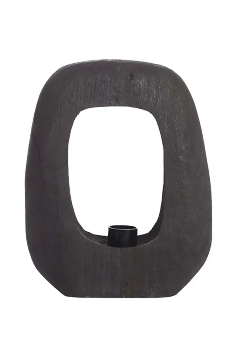 Light & Living lampada da tavolo Carini Marrone