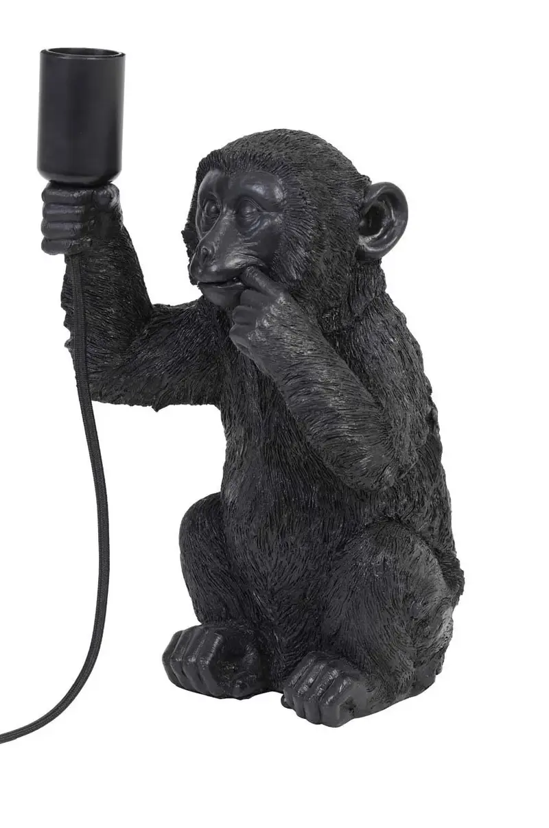 Light & Living lampada da tavolo Nero miniatura 3