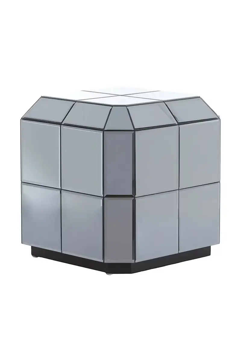 Light & Living tavolino Luciano 40 x 40 x 40 cm Grigio miniatura 3