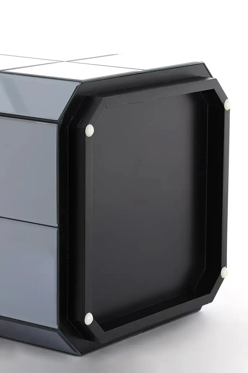 Light & Living tavolino Luciano 40 x 40 x 40 cm Grigio miniatura 5