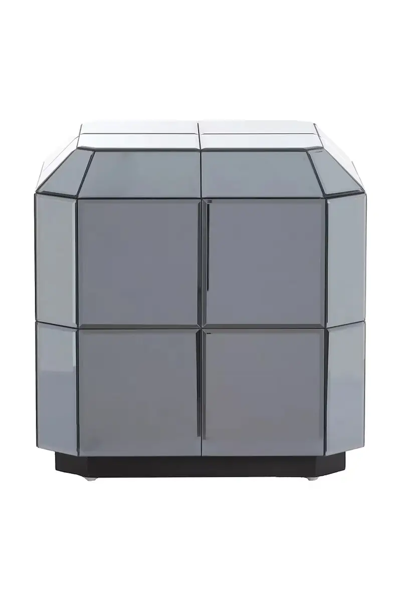 Light & Living tavolino Luciano 40 x 40 x 40 cm Grigio