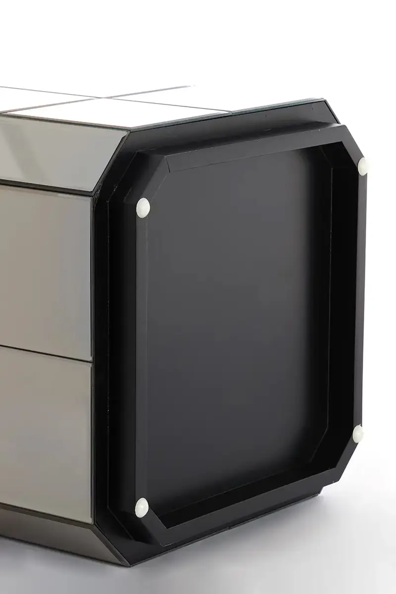 Light & Living tavolino Luciano 40 x 40 x 40 cm Marrone miniatura 5