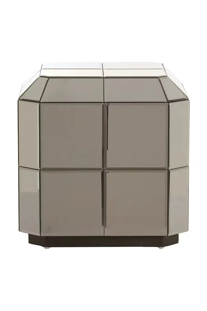 Light & Living tavolino Luciano 40 x 40 x 40 cm Marrone