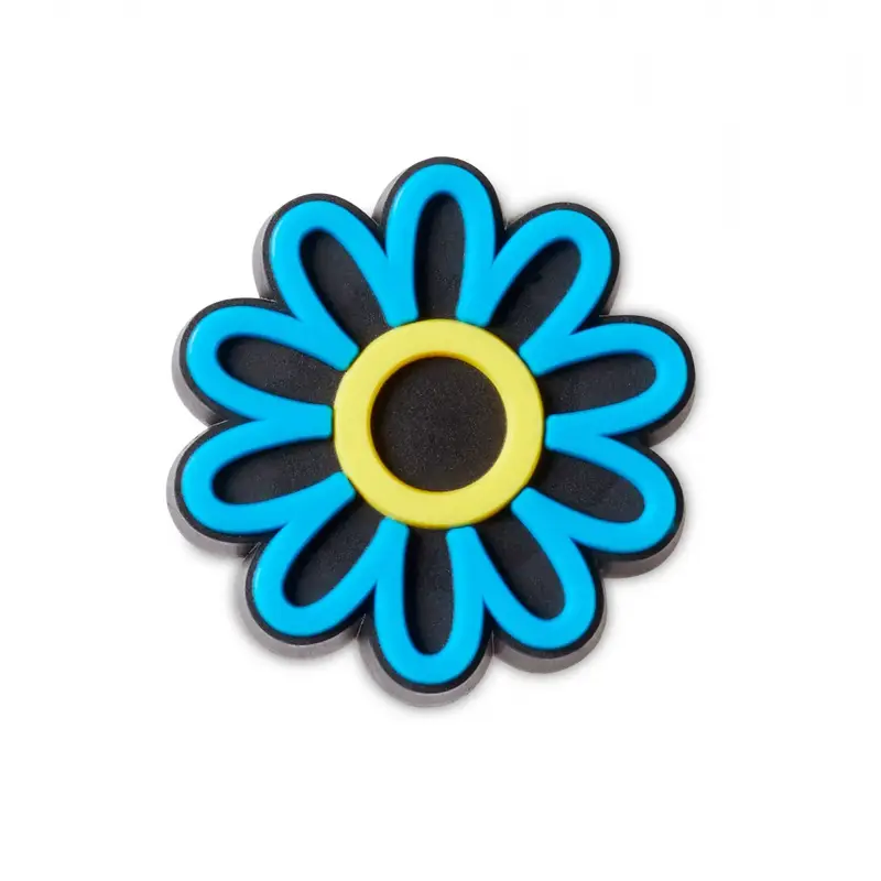 Lights up electric blue daisy