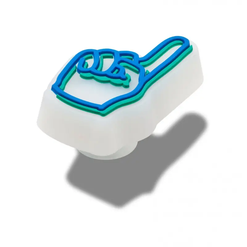 Lights up foam finger