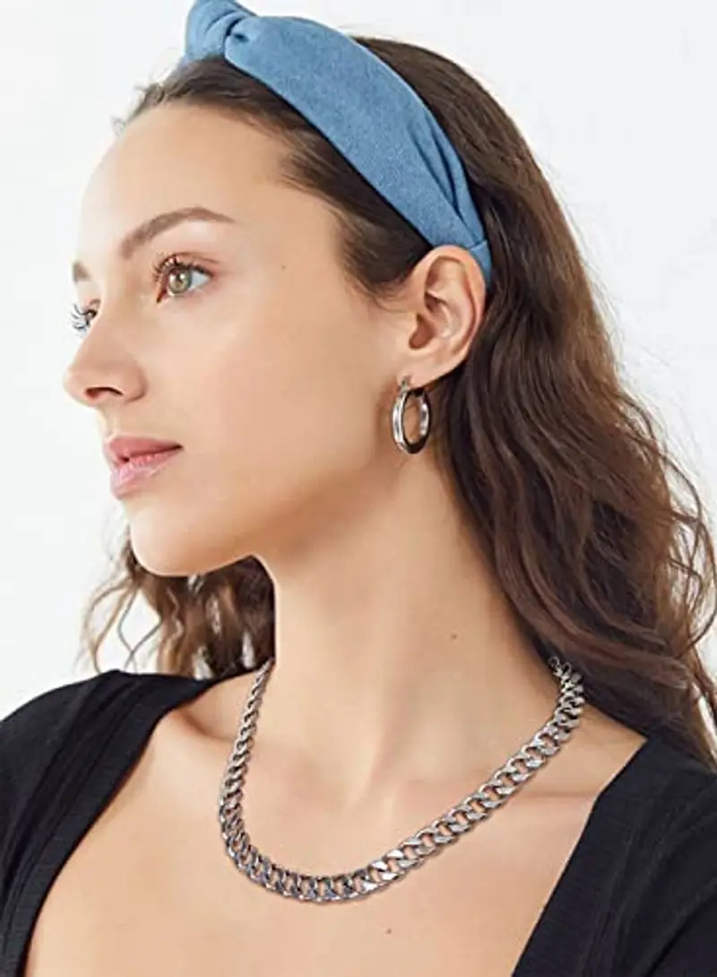 LILIE&WHITE Collana Argento per Donna, Elegante Catena a Maglia Resistente, Collana Ipoallergenica e Resistente alla miniatura 3