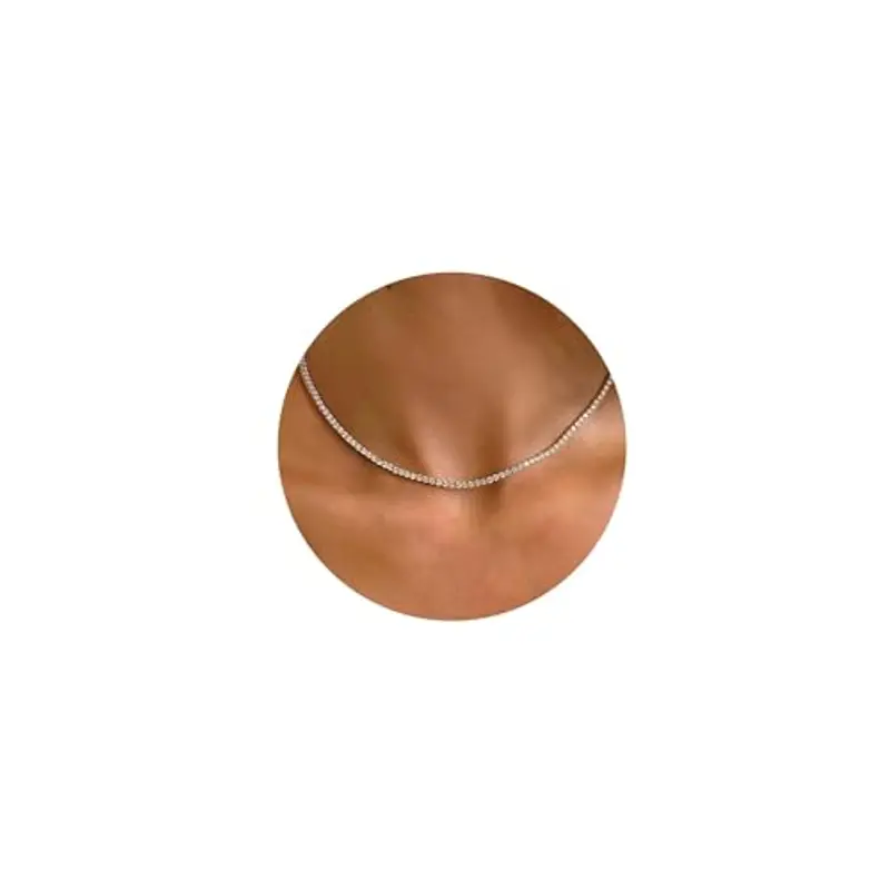 LILIE&WHITE Collana Tennis da Donna, Design Elegante in Argento con Zirconi Brillanti, Gioiello Raffinato per Occasioni