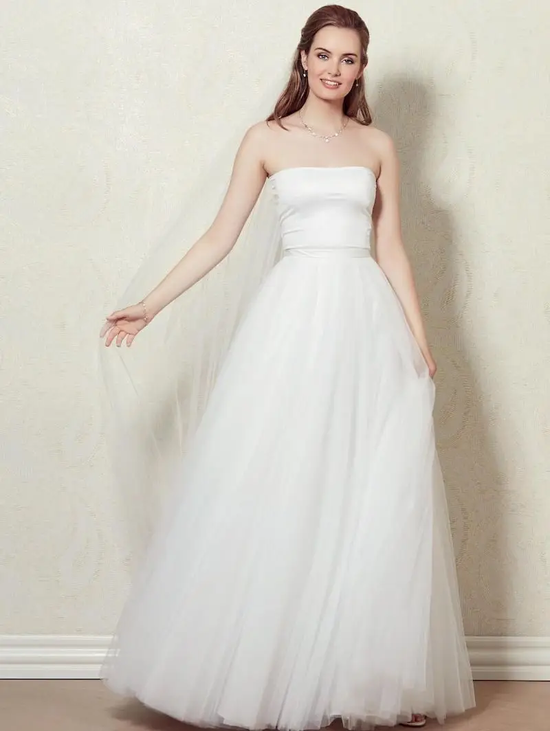 LILLY 10-3091-CR Gonna di tulle | Maat: XL