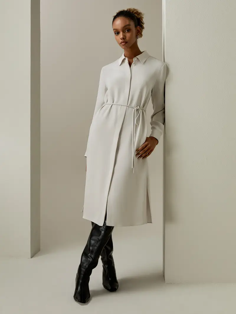 Abito Da Sposa Seta Maniche A Spalla Aderenti Resiste Durante Tutte Le Stagioni Comodo E Amichevole Grigio Pallido