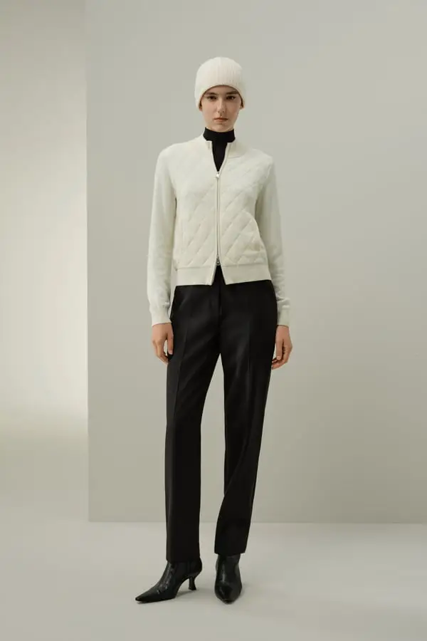 Berretto Lana Merino Snug Craft Bianco - Caldo, Traspirante e Senza Prurito