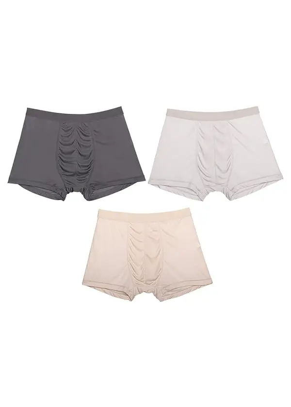 LILYSILK Boxer Uomo Grigio 2926249