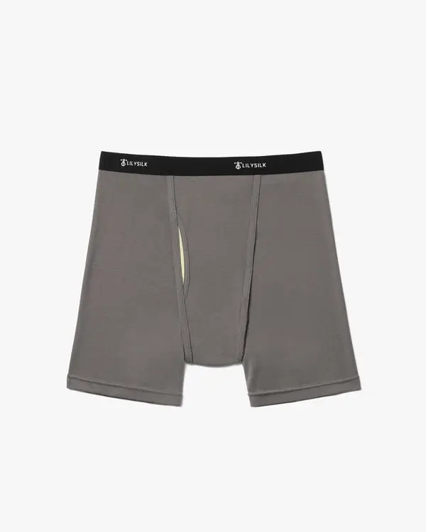 LILYSILK Boxer Uomo Grigio 2926294