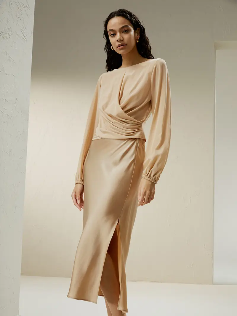 LILYSILK Camicie Donna Oro 2928453