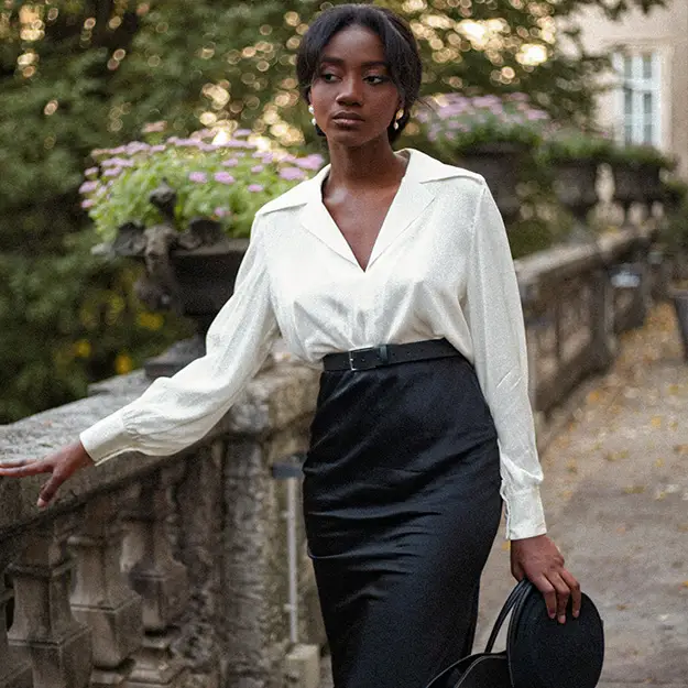 LILYSILK Camicie Donna Crema 2832386