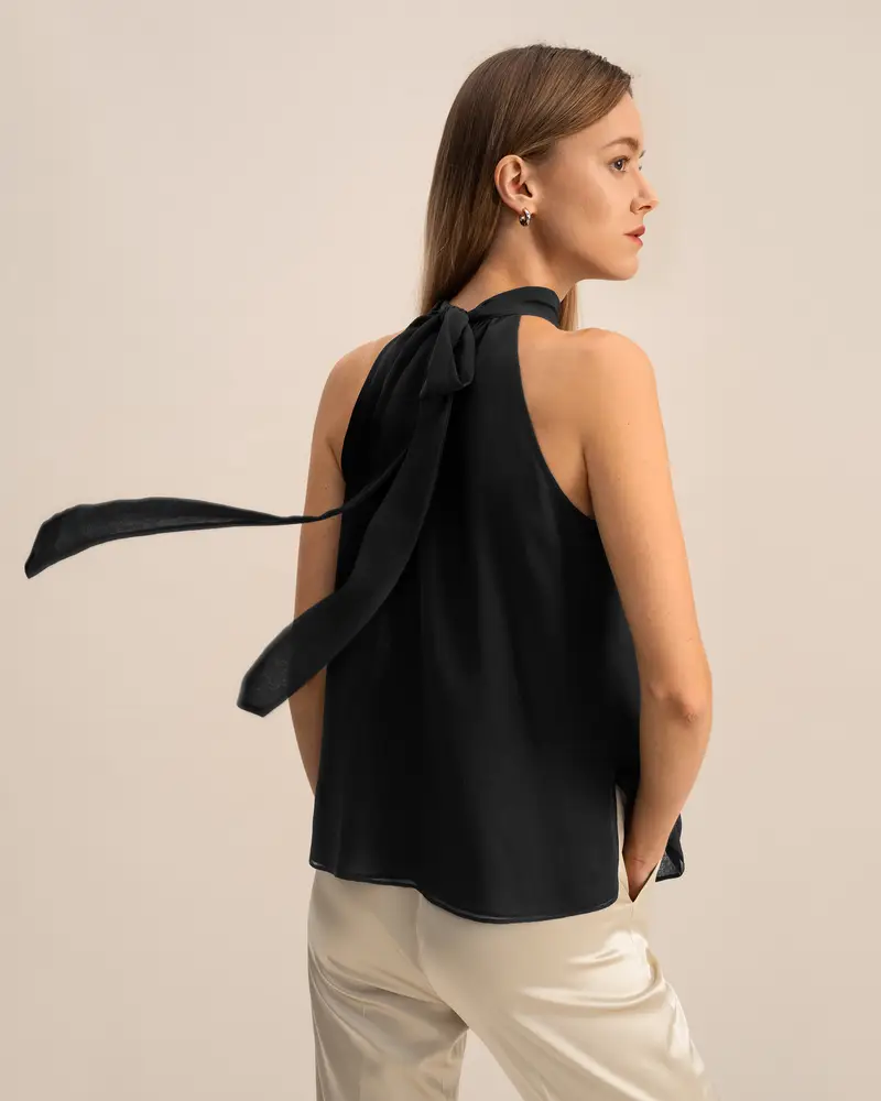 LILYSILK Canotte Donna Nero 2926996