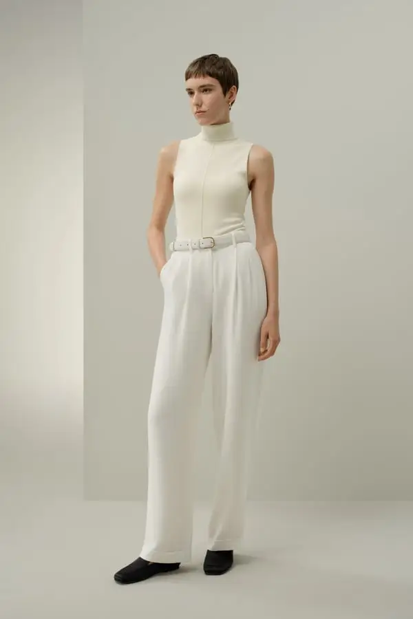 Cintura in Pelle Bianca Elegante Fibbia Oro, Vera Pelle, 3cm, Stile Intramontabile Bianco puro