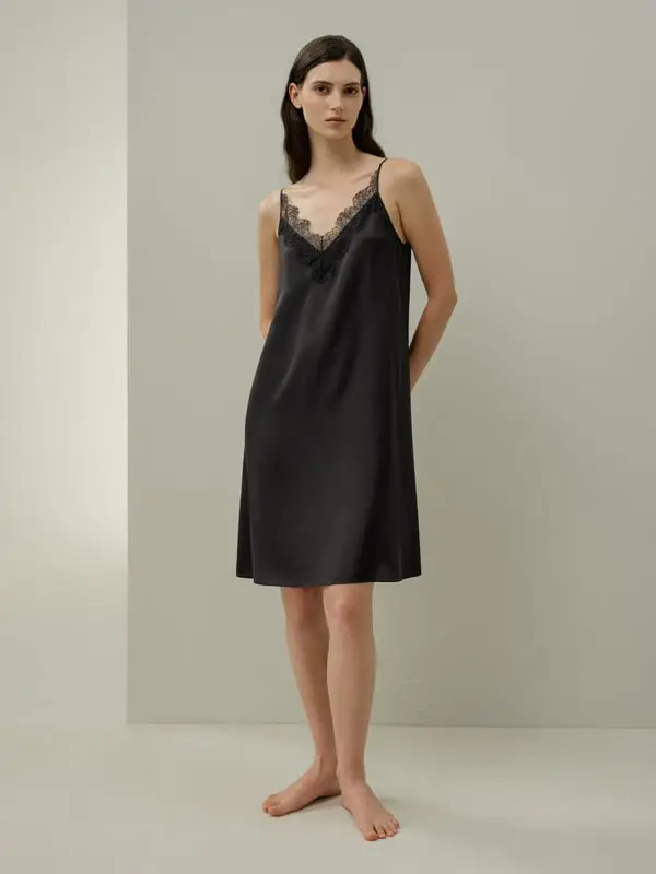 LILYSILK Slip Donna Nero 3534850