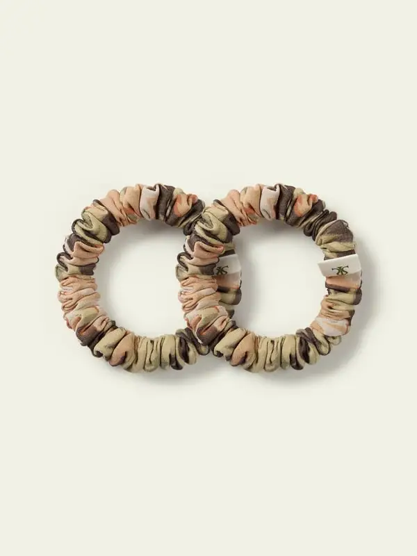 Elastico Liberty Poppy-Parade Chiffon Leggero Floreale Sfilata di Papaveri