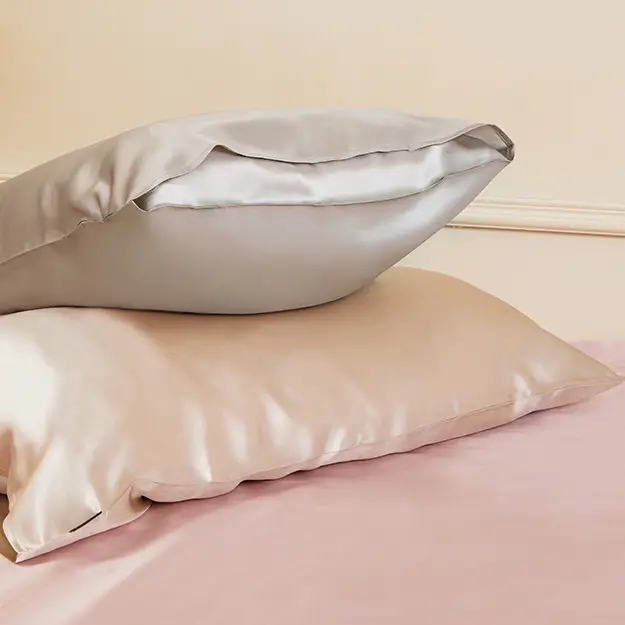 Federa Di Seta Concisa Silvergray 50X80Cm Grigio argento