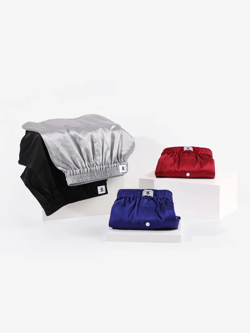 Intimo Maschile IT Uomo Morbido Grigio+Blu+Nero+Chiaret