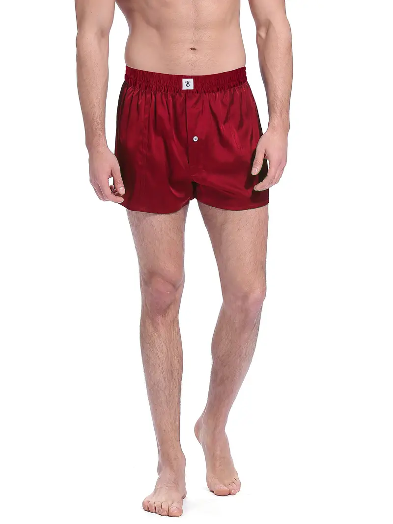 Intimo Maschile IT Uomo Morbido Violetto Rosso 46-48