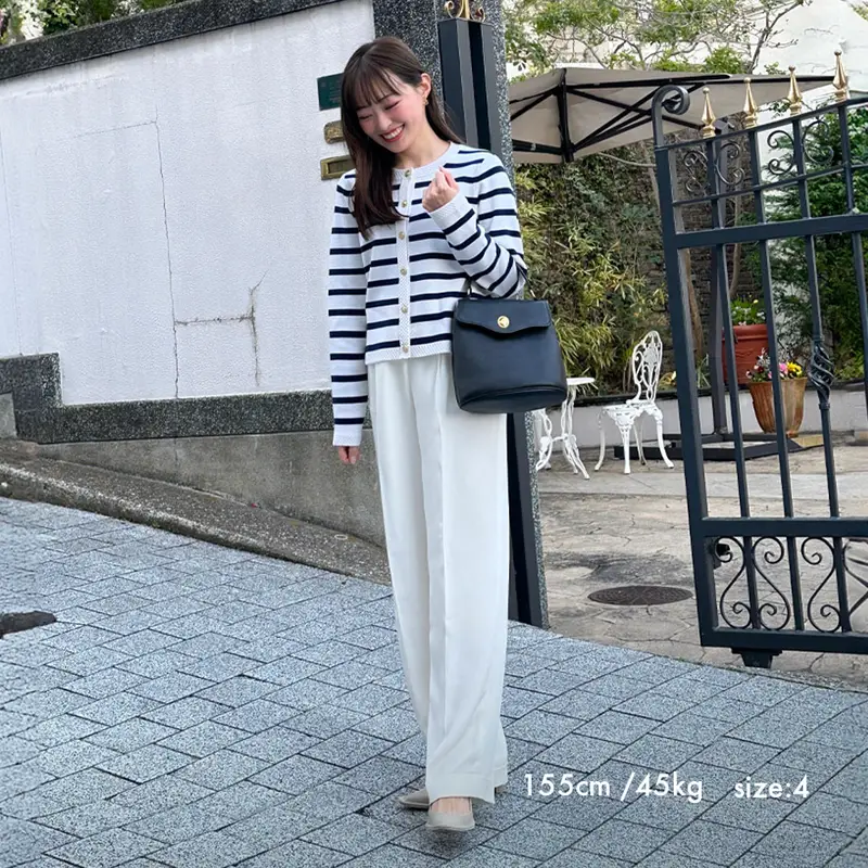 Intramontabili Pantaloni A Gamba Larga In Seta Con Pieghe Con Seta Di Altissima Qualità (40 Mm) Bianco