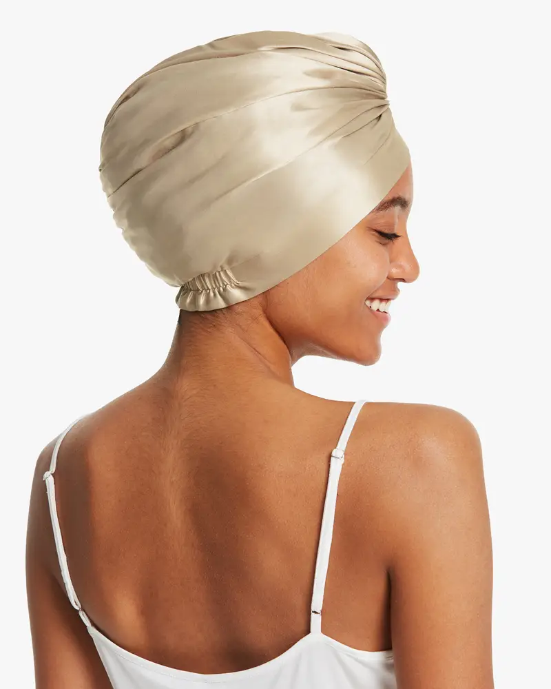 Italia Turbante Da Donna In Seta Premium Talpa